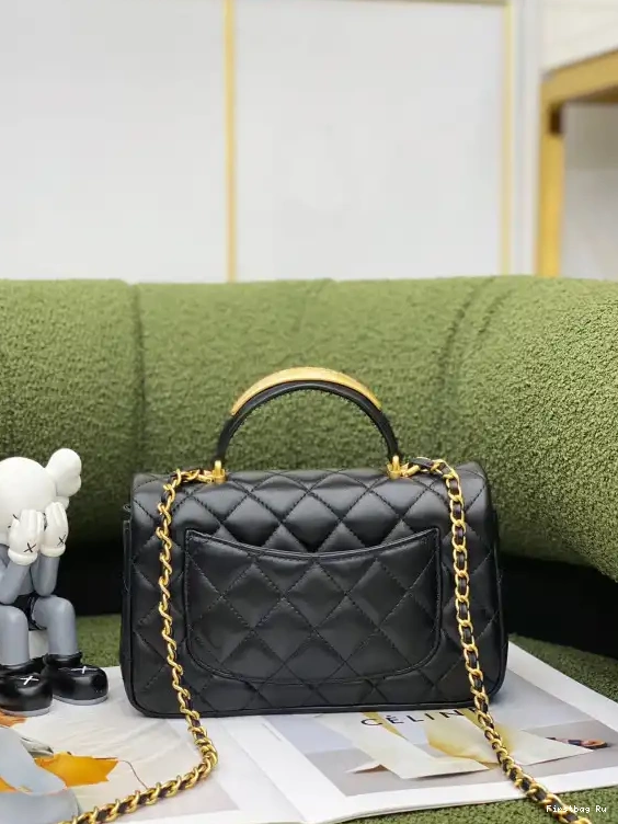 Firstbag Ru FLAP WITH HANDLE TOP BAG CHANEL MINI 0502